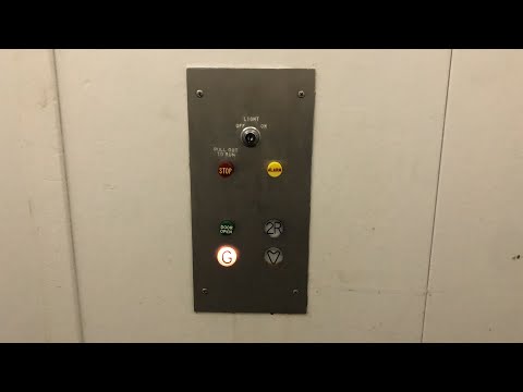 Vintage Dover/Marshall Oildraulic elevator - Wander Building - McKeesport, PA