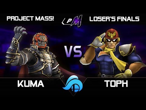 Project MASS Losers Finals - Kuma (Ganondorf/Wario) vs. Toph (Falcon)