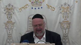 פרשת האזינו תש"פ - הרב ברוך רוזנבלום
