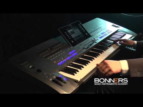 Yamaha Tyros 5 Demo (amazing!) Fanfare for Common Man & Rosanna