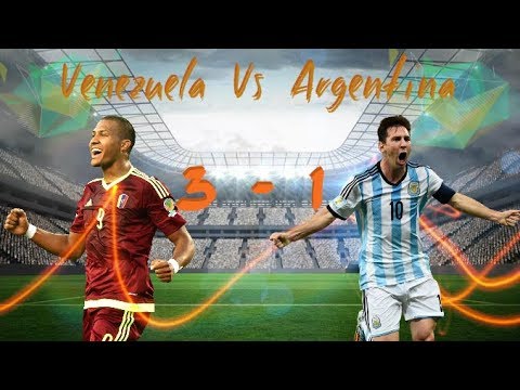 Argentina vs Venezuela 1-3 | Resumen Goles | Amistoso 2019