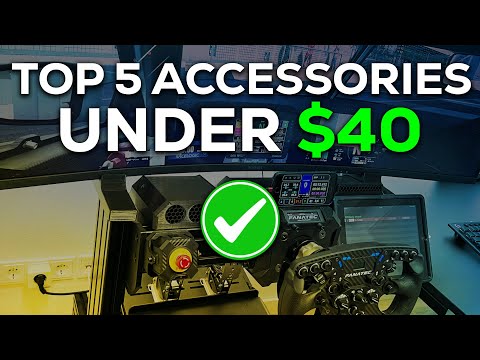 Top 5 SIMRACING Accessories UNDER $40