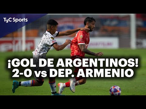¡GOL DE ARGENTINOS JUNIORS! 2-0 vs ARMENIO | COPA ARGENTINA | Gabriel Ávalos