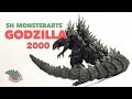 SH Monsterarts Godzilla 2000 Millenium Special Color Version Review