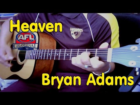 ♪♫ Bryan Adams - Heaven - 2015 AFL Grand Final Hawthorn Vs West Coast Eagles - Cover By Ash Almond