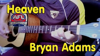 ♪♫ Bryan Adams - Heaven - 2015 AFL Grand Final Hawthorn Vs West Coast Eagles - Cover By Ash Almond