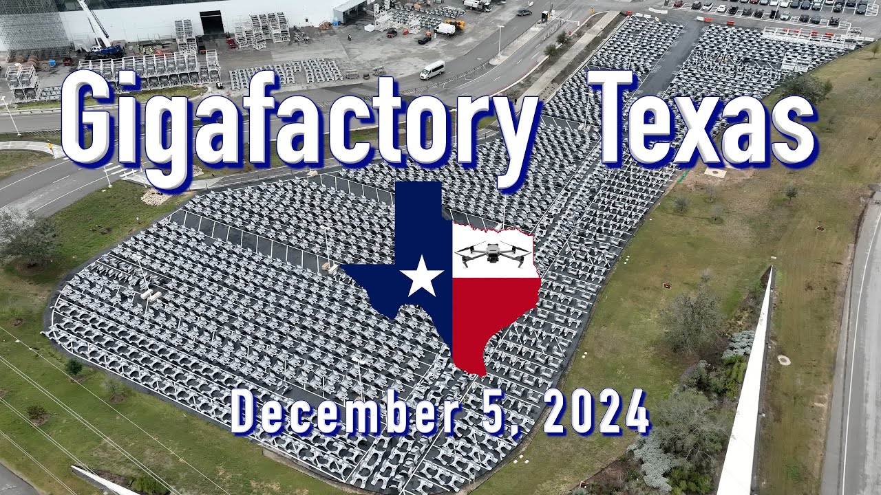 "Lot Full Of Castings"   Tesla Gigafactory Texas  12/5/2024  10:38 AM