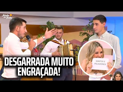 Desgarrada MUITO ENGRAÇADA:) Tiago Torres e Paulo Correia