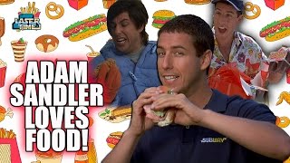 Adam Sandler Loves Food! - A Tribute to Product Placement