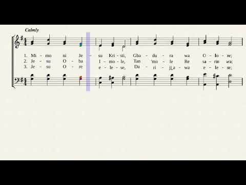 CCC Hymn 774 - Mimo ni Jesu Kristi