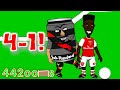 Arsenal FC 4-1 v Liverpool FC! Cartoon Highlights.