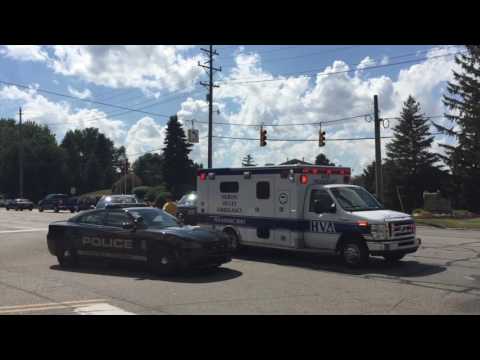 Collision at intersection of Munger and Michigan in Ypsilanti