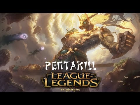 Nasus best of highlights 1v5 pentakill