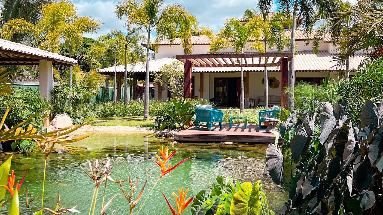 I DISCOVERED A HOUSE WITH A NATURAL POOL AND AMAZING LANDSCAPING TRUE OASIS HERE IN CEARÁ