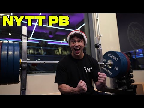 Jag maxar i bänkpress och marklyft (STORT PB)