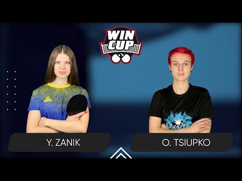 11:15 Yulianna Zanik - Oleksandra Tsiupko West 2 WIN CUP 14.07.2024 | TableTennis WINCUP