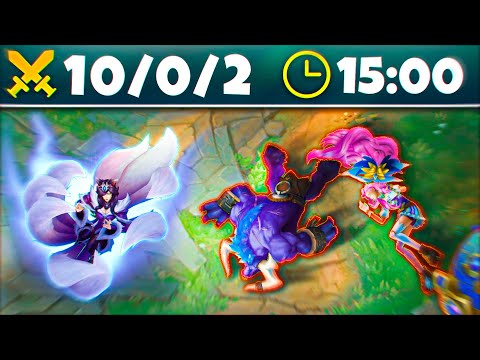 Riot Is Nerfing Ahri if They Ever See This (perfect game)