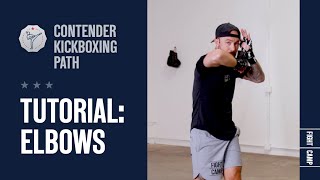 How To Do An Elbow Strike l Basic Kickboxing Techniques