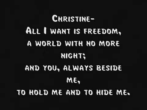 All I Ask Of You  with Lyrics