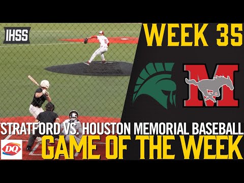 Memorial Clinches Share of 17-6A Title With 5-0 Shutout Over Stratford
