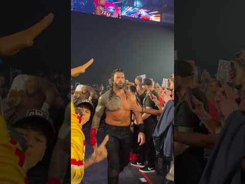 I slapped Roman Reigns