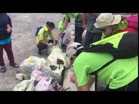 「愛海無句 吸管掰掰」花蓮林區管理處辦理淨灘活動影片2 