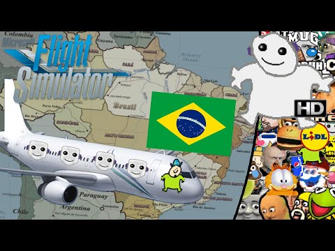 [Vinesauce] Joel [Chat Replay] - Microsoft Flight Simulator: Brazil Trip