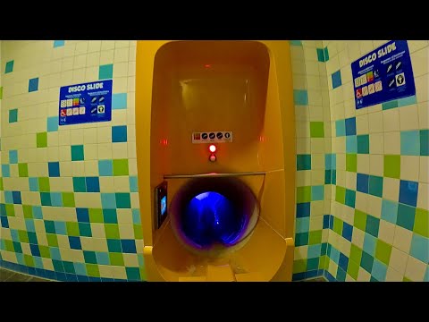 Epic Disco Slide at Plopsaqua De Panne Belgium