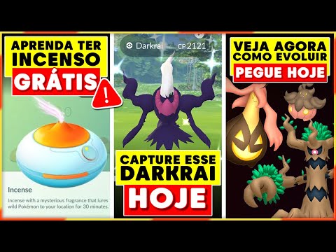 EVENTO DARKRAI SHINY - Como PEGAR POKEMON SHINY DARKRAI no Pokemon Go