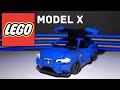 LEGO Tesla Model X | With WORKING Falcon wing doors