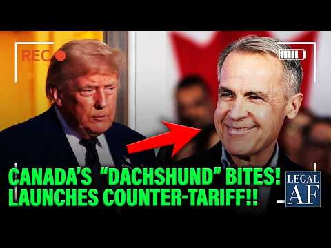 Trump LOSES IT as Canada Pushes Button on Counter-Tariff After Being Called a “Yippy Dog”!