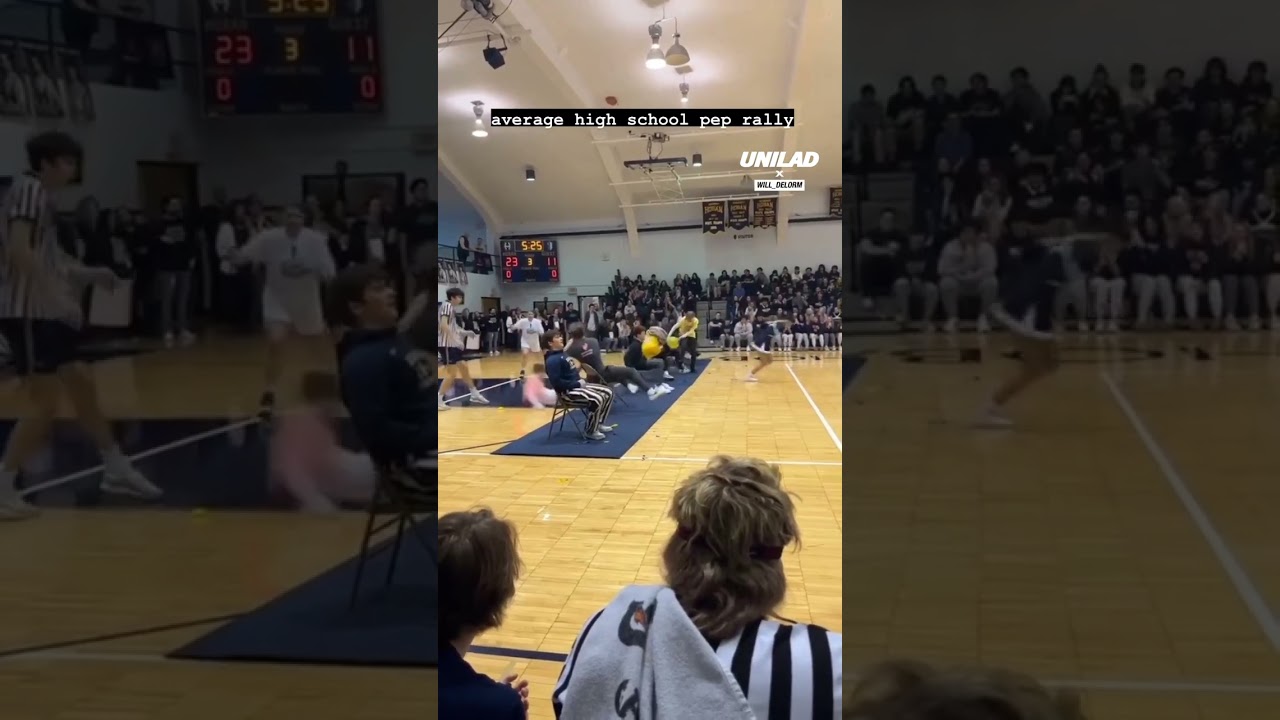 😂 Average high school pep rally #shorts