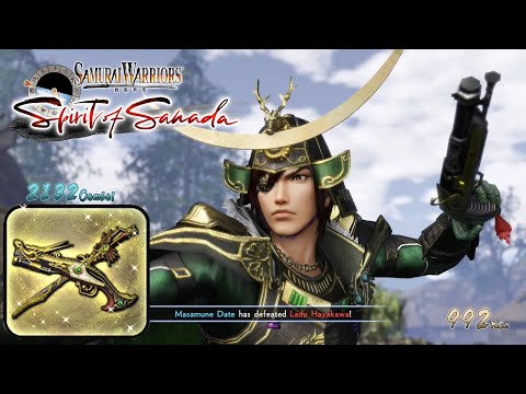 Masamune Date - Rare Weapon | Samurai Warriors: Spirit of Sanada (4k, 60fps)