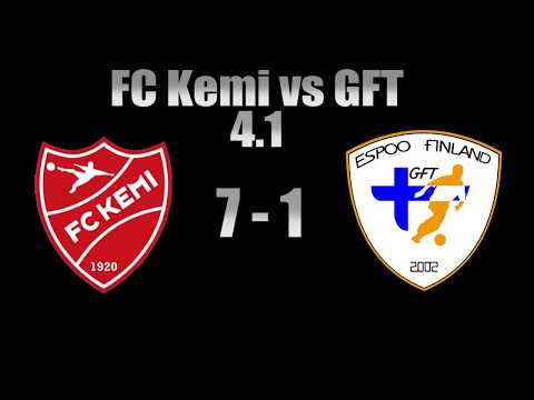 Maalikooste 4.1. FC Kemi vs GFT