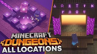 Minecraft Dungeons - How to unlock the Secret Level (All Rune Locations)
