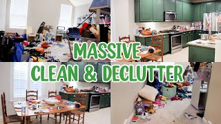 MASSIVE CLEAN & DECLUTTER WITH ME! EXTREME CLEANING MOTIVATION!