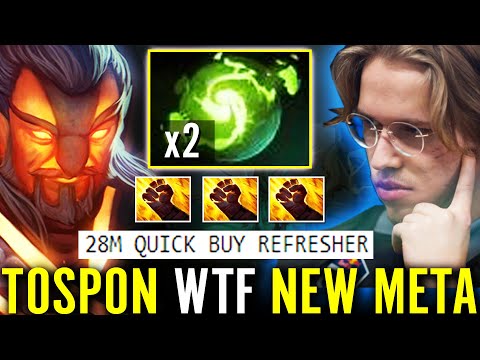 TOPSON [Ember Spirit] WTF NEW META!? 28min QUICK BUY REFRESHER Non-stop Spam Skills Dota 2 Pro Guide