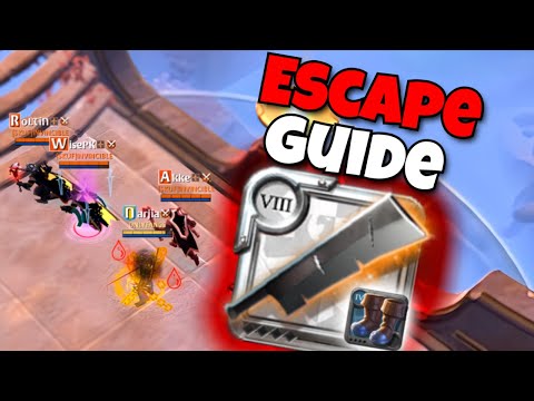 How To Survive Gankers | Escape Tutorial | Albion Online 2024