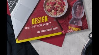 How to Create a Fitness and Design Magazine Mockup in Photoshop