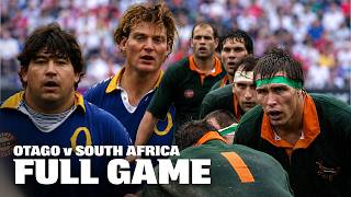 Otago vs Springboks 1994 Full Rugby Game, Carisbrook, Dunedin