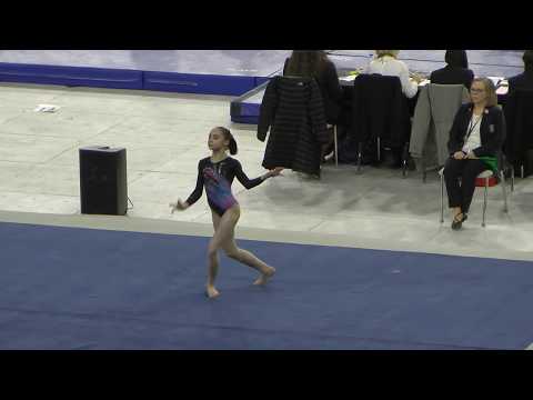 Diana Kustove Floor - 2019 WOGA Classic