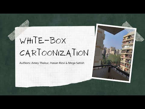 White Box Cartoonization Demo