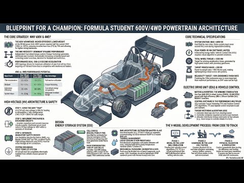FSAE 02 Powertrain Topology and High Voltage Architecture (Podcast)