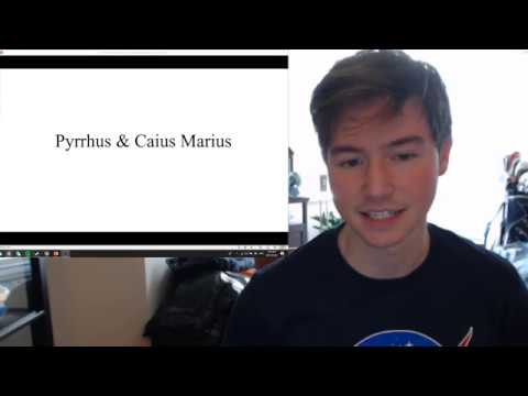 Pyrrhus & Caius Marius | Ancient Greek & Roman History