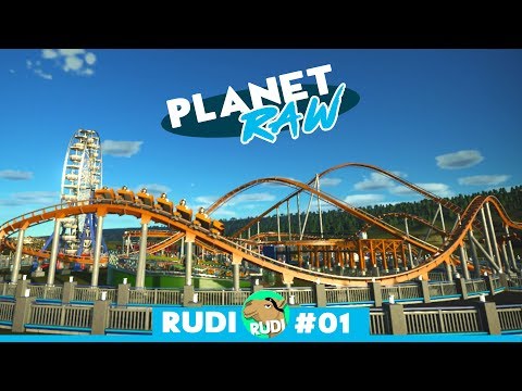 PLANET RAW - E01 - Path Layout - Planet Coaster