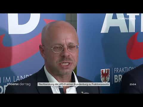 Andreas Kalbitz und Beatrix von Storch zu einem möglichen Ausschluss von Kalbitz am 18.05.20