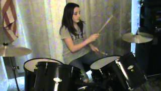 preview picture of video 'Little girl amazing drummer!!'