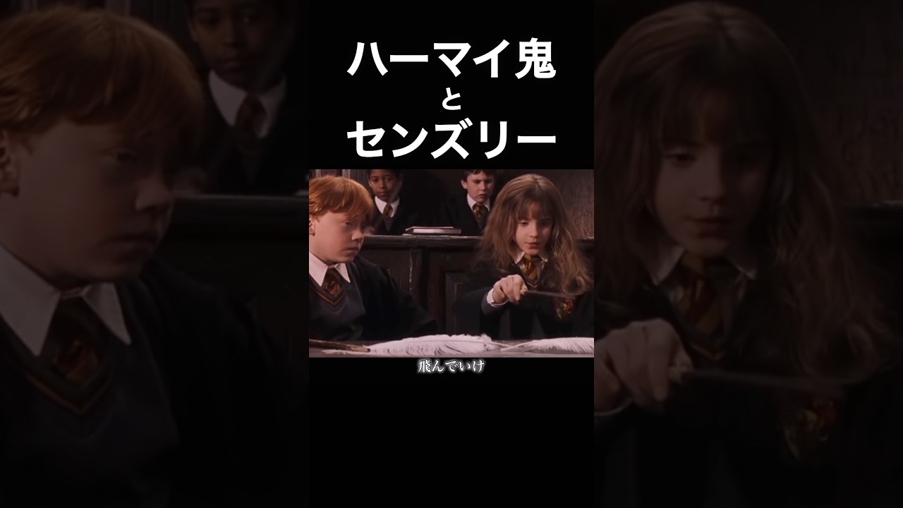 鬼になったハーマイオニー #アフレコ #ハリポタ