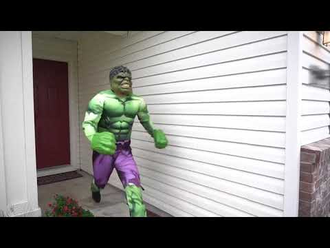 Bane vs Hulk vs Winter Soldier Superhero Birthday Battle In Real Life!