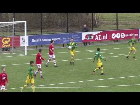Doelpunten AZ Onder 16 - ADO Den Haag